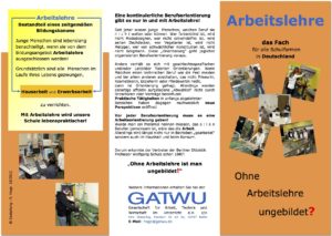 Arbeitslehre Flyer 2