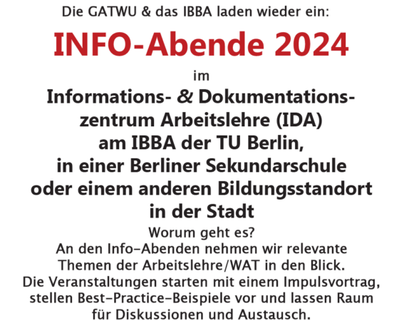 Berlin: Info-Abende 2024